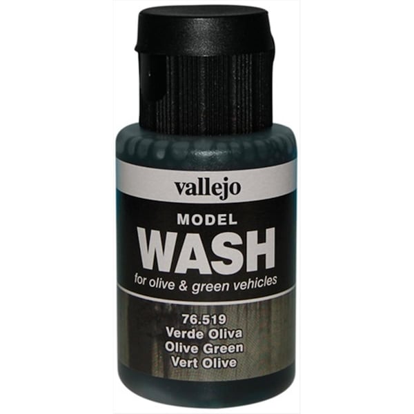 Vallejo Paint 76519 Model Wash Olive Green- 35 ml VJP76519 - main